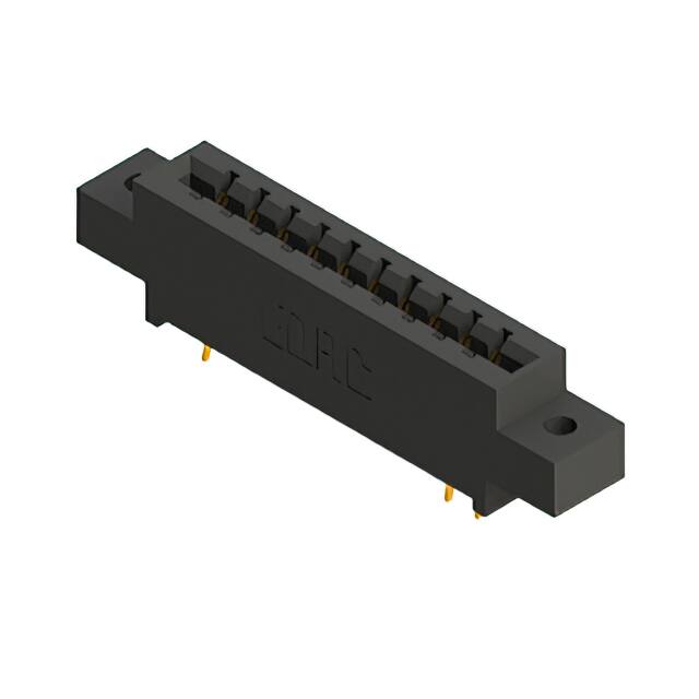 387-020-556-802 CONN EDGE DUAL FMALE 20POS 0.156