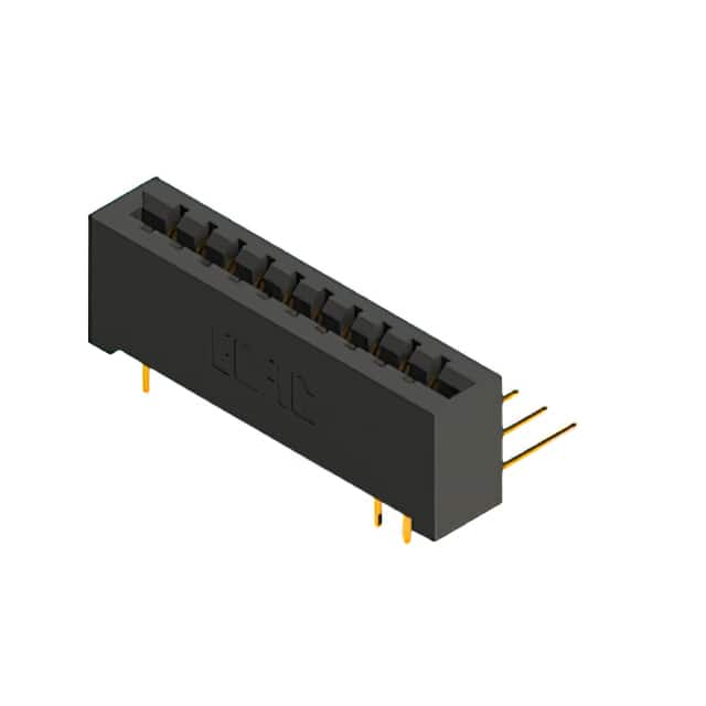 387-020-558-201 CONN EDGE DUAL FMALE 20POS 0.156
