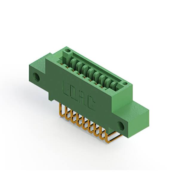 345-009-558-412 CONN EDGE SINGLE FML 9POS 0.100