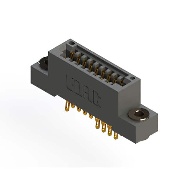 395-018-555-203 CONN EDGE DUAL FMALE 18POS 0.100