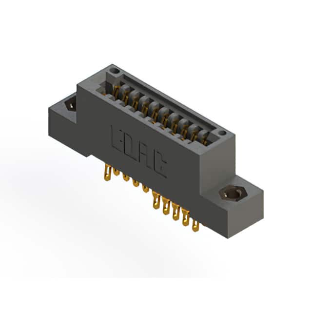 395-020-555-207 CONN EDGE DUAL FMALE 20POS 0.100