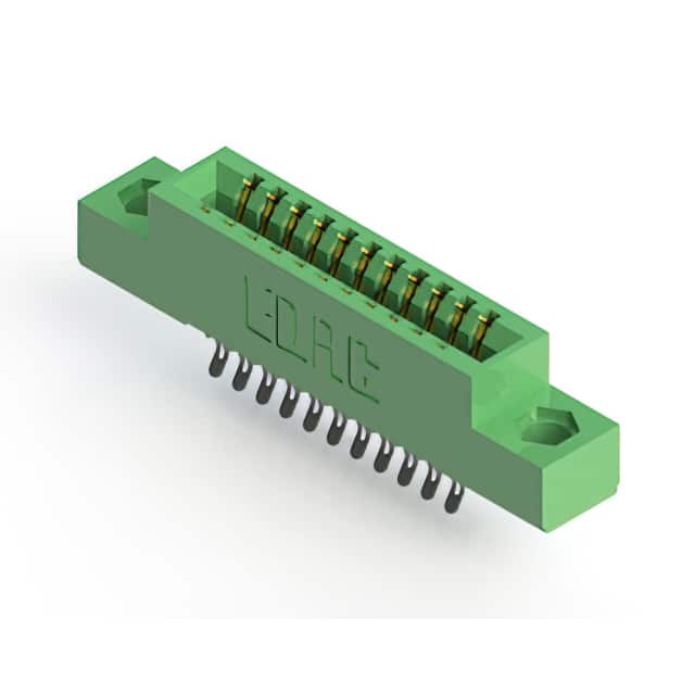 341-022-555-204 CONN EDGE DUAL FMALE 22POS 0.100