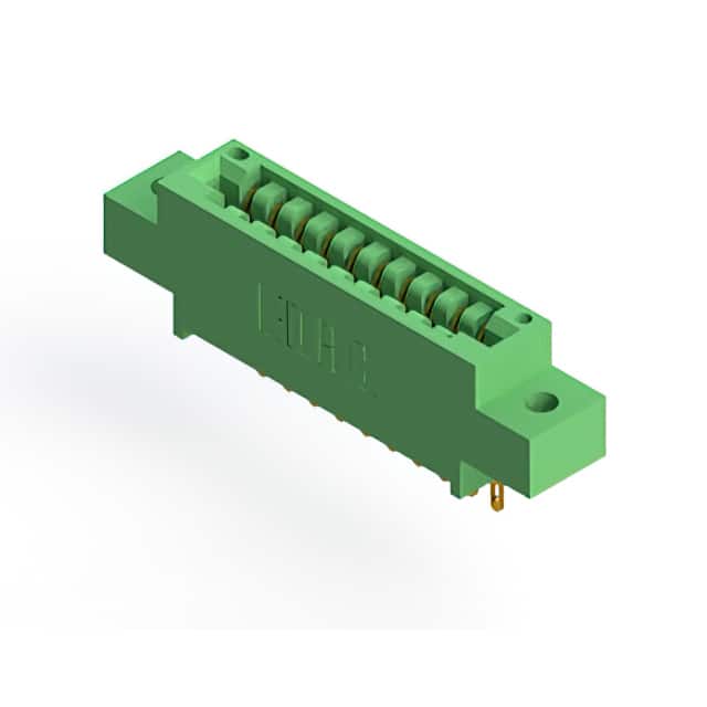 346-010-500-602 CONN EDGE SGL FMALE 10POS 0.125