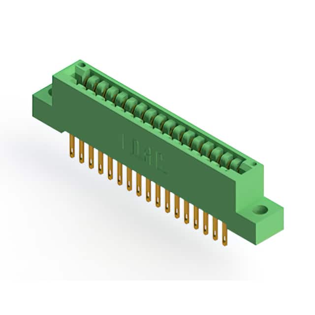 346-034-500-204 CONN EDGE DUAL FMALE 34POS 0.125