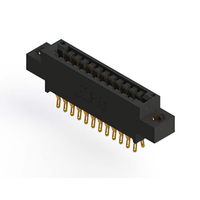 396-024-555-808 CONN EDGE DUAL FMALE 24POS 0.125