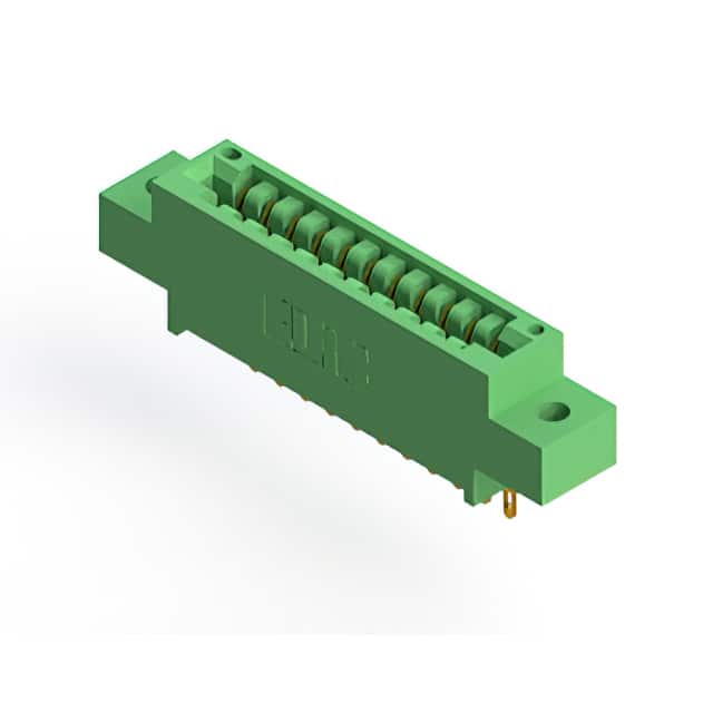 346-011-500-602 CONN EDGE SGL FMALE 11POS 0.125