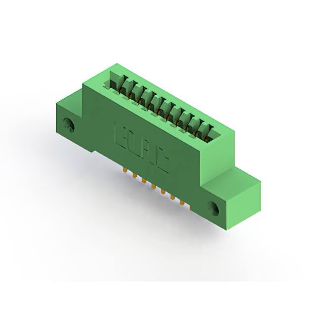 342-010-523-112 CONN EDGE SINGLE FML 10POS 0.100