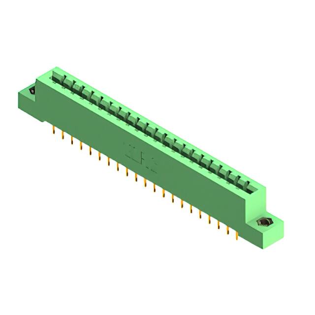 337-021-558-107 CONN EDGE SGL FMALE 21POS 0.156