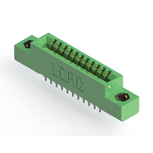 341-022-520-207 CONN EDGE DUAL FMALE 22POS 0.100
