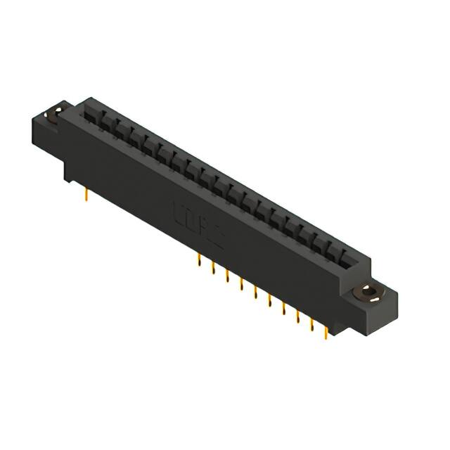 387-018-558-603 CONN EDGE SGL FMALE 18POS 0.156