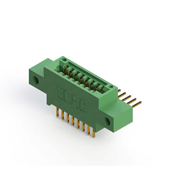 345-016-558-812 CONN EDGE DUAL FMALE 16POS 0.100