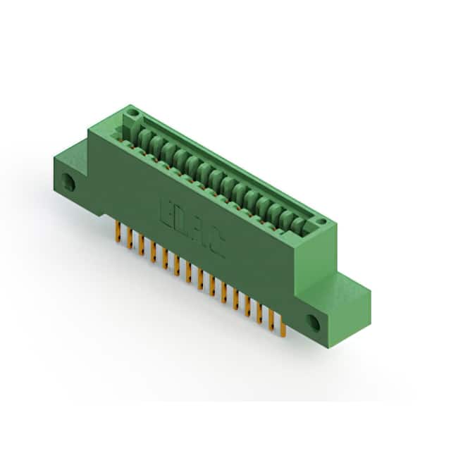 345-015-558-112 CONN EDGE SINGLE FML 15POS 0.100