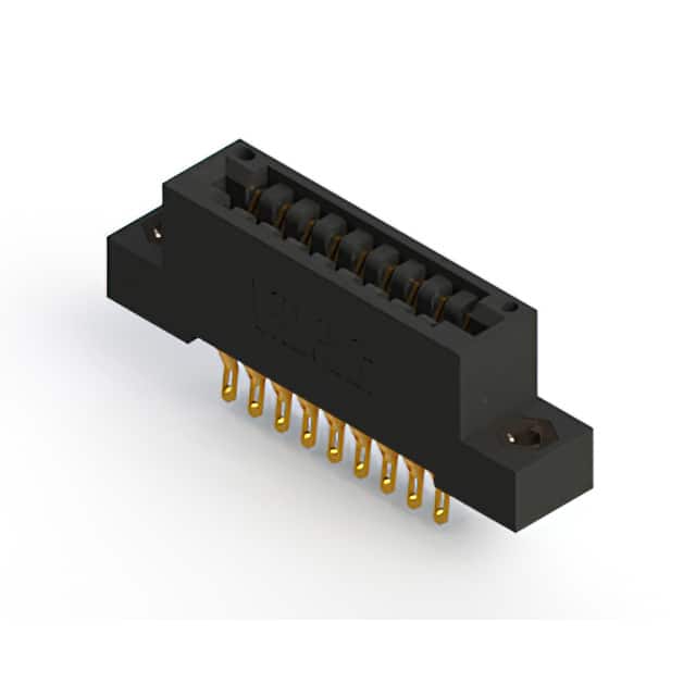 396-018-555-208 CONN EDGE DUAL FMALE 18POS 0.125