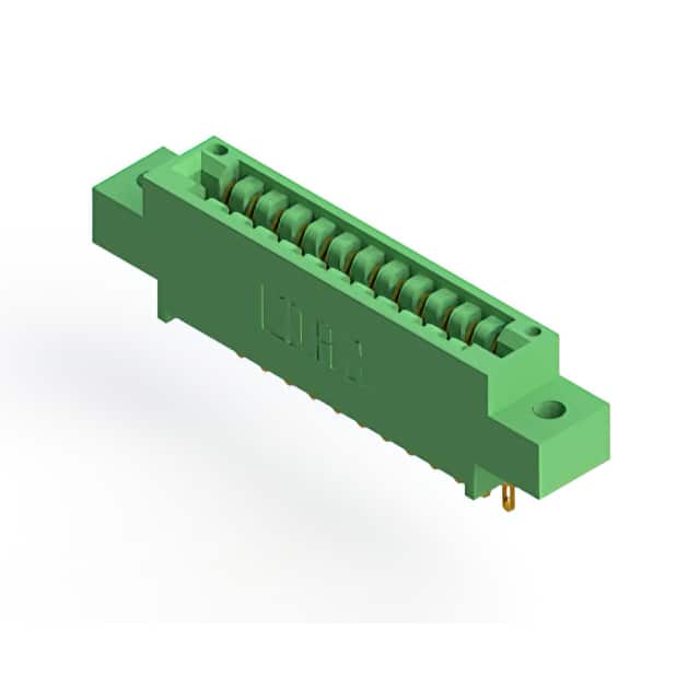 346-012-500-602 CONN EDGE SGL FMALE 12POS 0.125