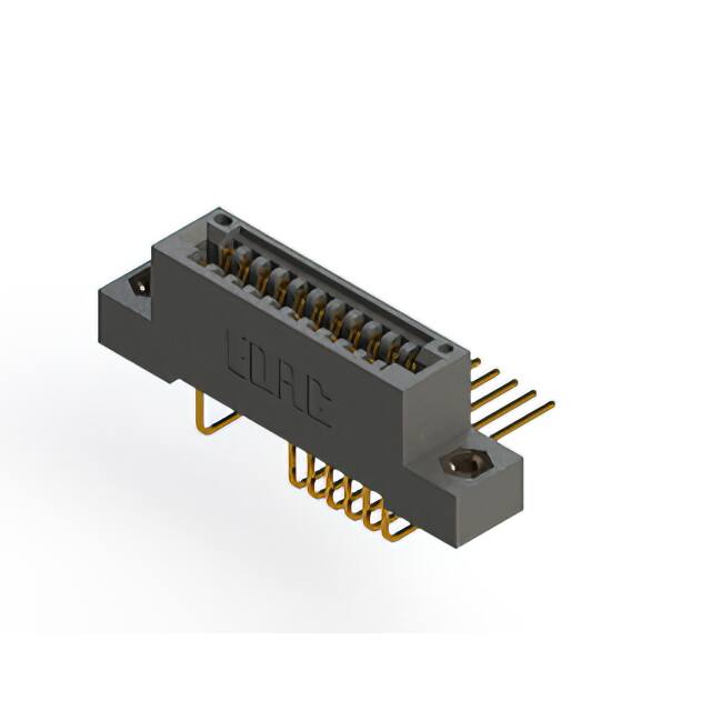 395-022-558-208 CONN EDGE DUAL FMALE 22POS 0.100