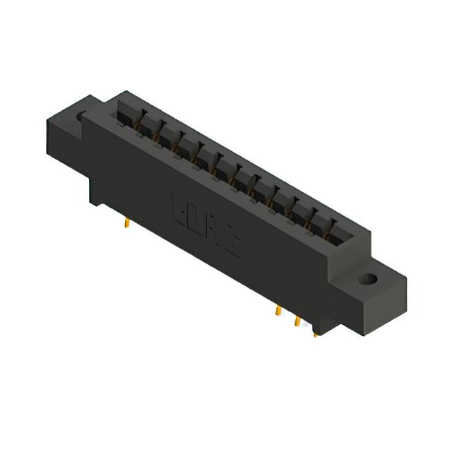 387-022-556-802 CONN EDGE DUAL FMALE 22POS 0.156