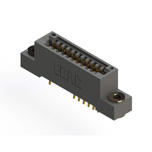 395-022-556-203 CONN EDGE DUAL FMALE 22POS 0.100