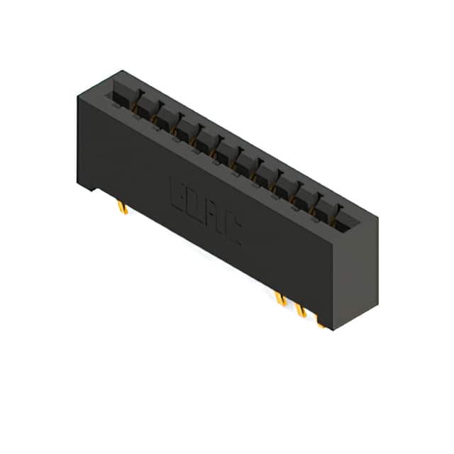 387-022-560-201 CONN EDGE DUAL FMALE 22POS 0.156