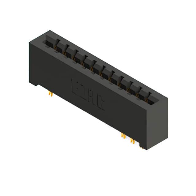 387-022-555-201 CONN EDGE DUAL FMALE 22POS 0.156