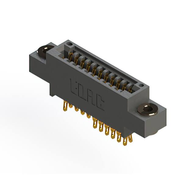 395-022-555-803 CONN EDGE DUAL FMALE 22POS 0.100