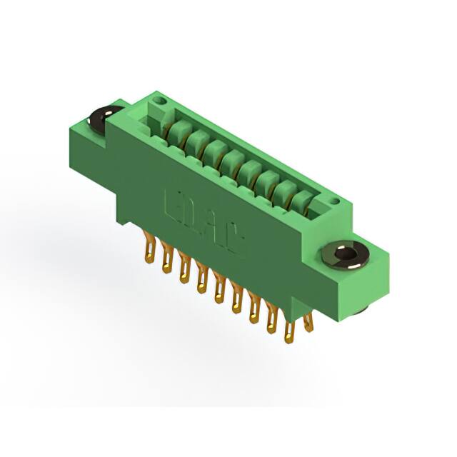 346-018-555-803 CONN EDGE DUAL FMALE 18POS 0.125