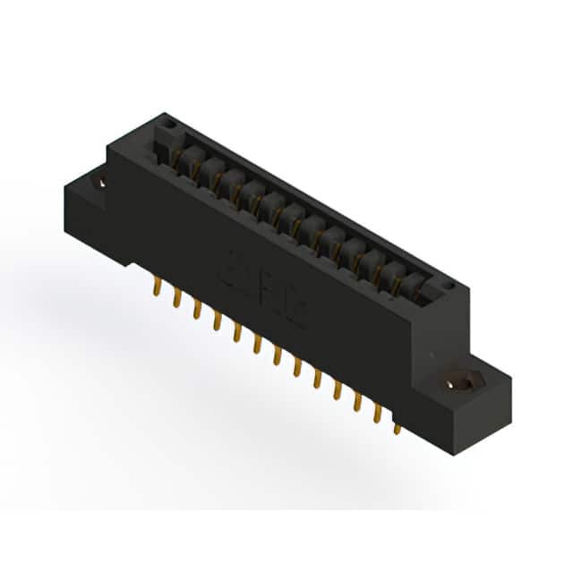 396-026-556-208 CONN EDGE DUAL FMALE 26POS 0.125