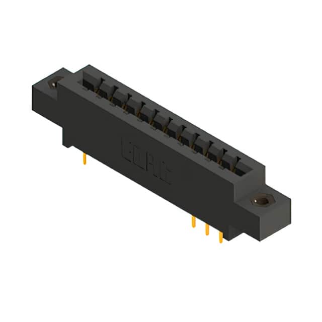 387-022-521-807 CONN EDGE DUAL FMALE 22POS 0.156