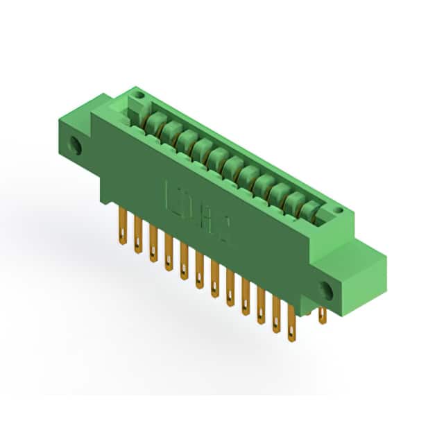 346-024-500-812 CONN EDGE DUAL FMALE 24POS 0.125