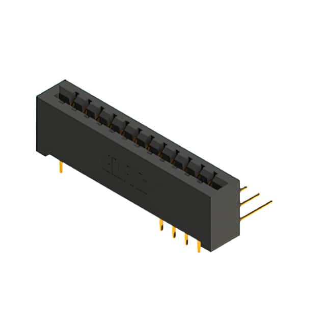 387-024-558-201 CONN EDGE DUAL FMALE 24POS 0.156