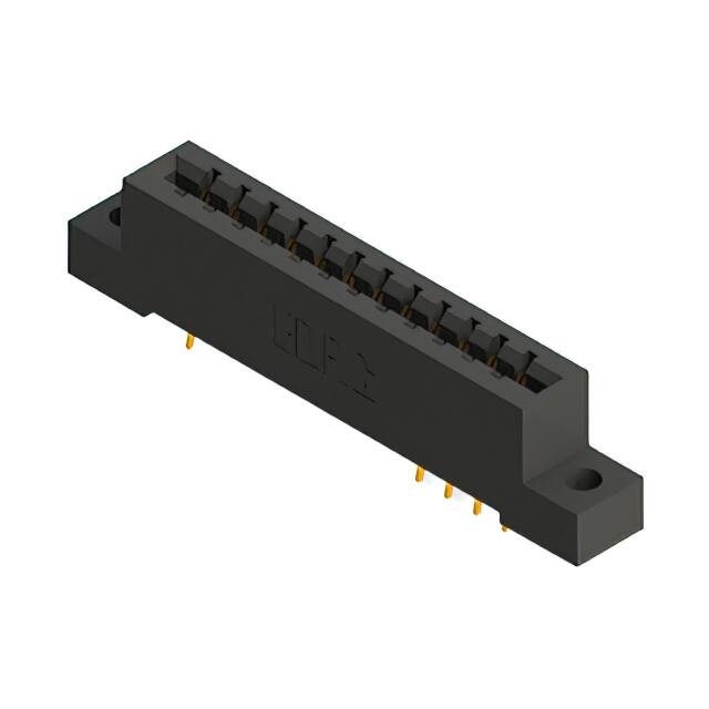 387-024-556-204 CONN EDGE DUAL FMALE 24POS 0.156