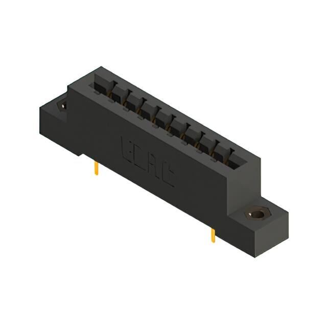 387-018-520-207 CONN EDGE DUAL FMALE 18POS 0.156