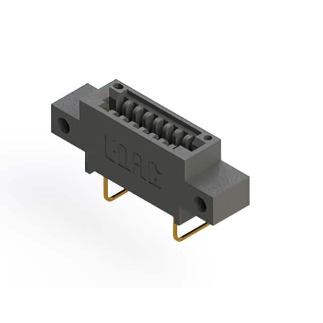 395-008-558-612 CONN EDGE SINGLE FML 8POS 0.100