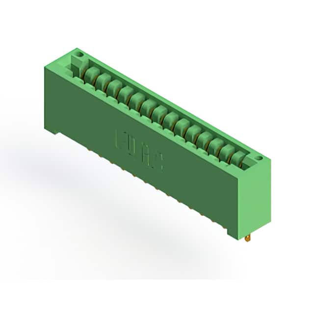 346-015-500-101 CONN EDGE SGL FMALE 15POS 0.125