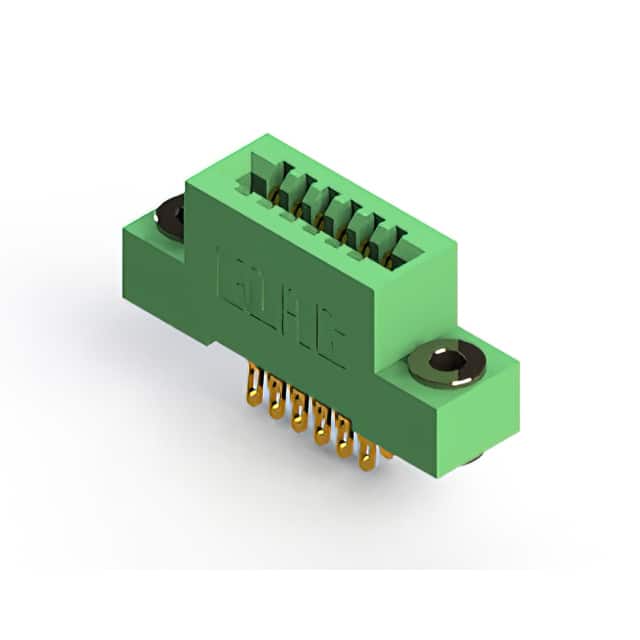 342-012-555-203 CONN EDGE DUAL FMALE 12POS 0.100