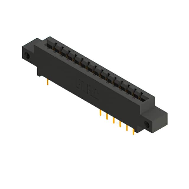 387-028-523-812 CONN EDGE DUAL FMALE 28POS 0.156