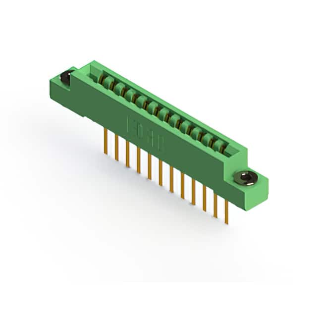307-012-545-103 CONN EDGE SGL FMALE 12POS 0.156