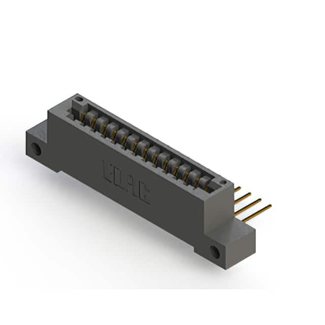 396-013-558-112 CONN EDGE SGL FMALE 13POS 0.125