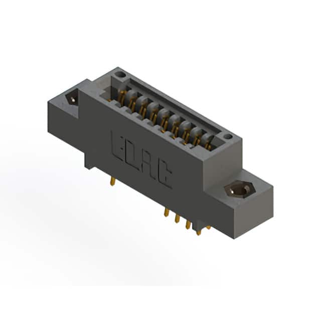 395-018-556-508 CONN EDGE DUAL FMALE 18POS 0.100