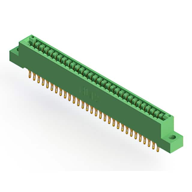 346-060-555-204 CONN EDGE DUAL FMALE 60POS 0.125