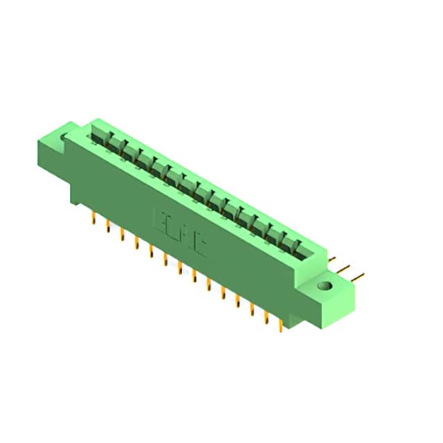 337-028-558-802 CONN EDGE DUAL FMALE 28POS 0.156