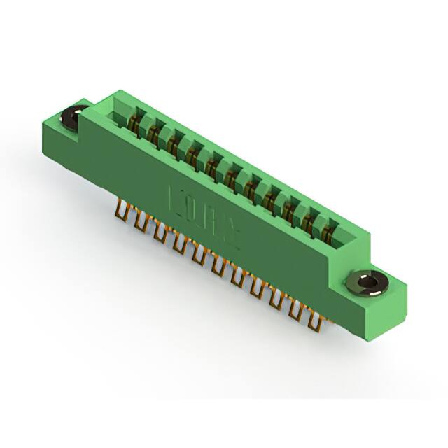 305-022-555-203 CONN EDGE DUAL FMALE 22POS 0.156