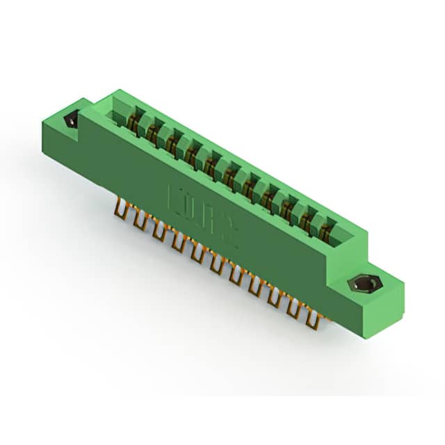 305-022-555-207 CONN EDGE DUAL FMALE 22POS 0.156