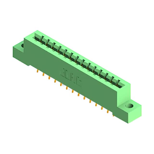337-028-556-204 CONN EDGE DUAL FMALE 28POS 0.156