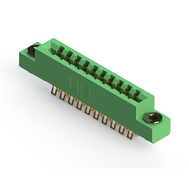 315-020-555-203 CONN EDGE DUAL FMALE 20POS 0.156