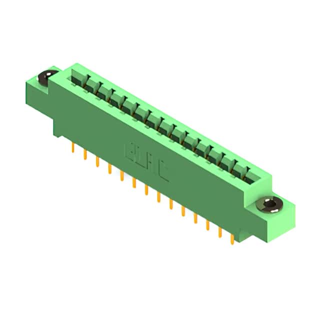 337-028-521-803 CONN EDGE DUAL FMALE 28POS 0.156