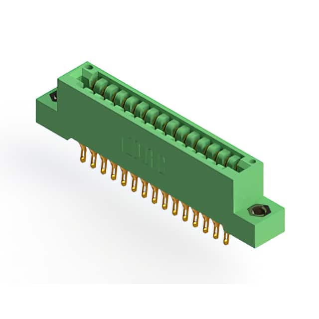 346-030-555-207 CONN EDGE DUAL FMALE 30POS 0.125