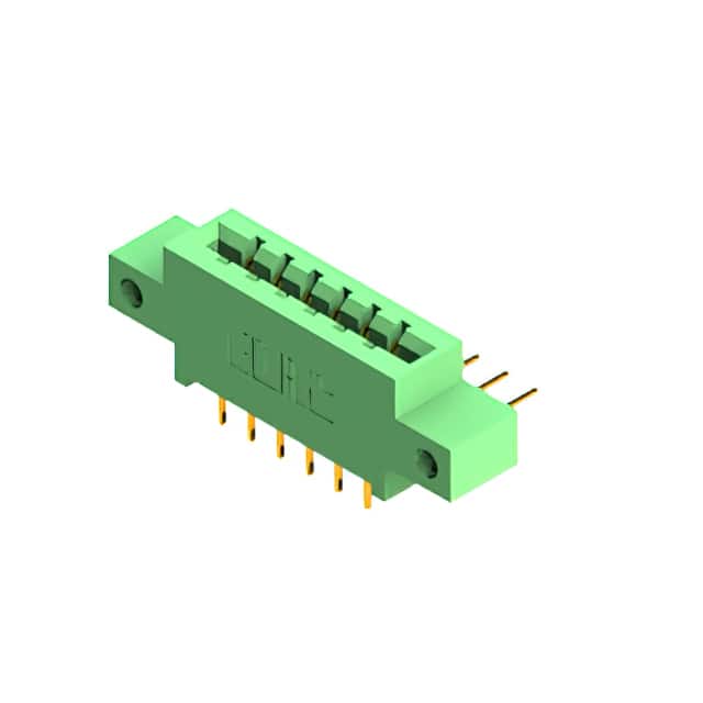 337-012-558-812 CONN EDGE DUAL FMALE 12POS 0.156