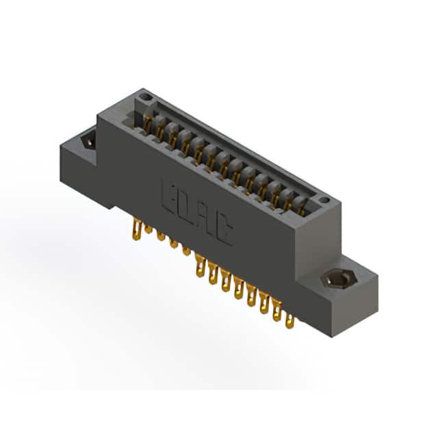 395-026-555-207 CONN EDGE DUAL FMALE 26POS 0.100