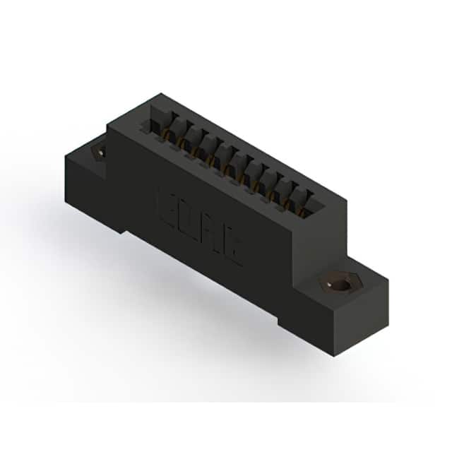 392-010-521-108 CONN EDGE SINGLE FML 10POS 0.100