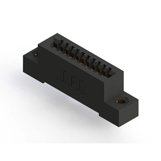 392-010-521-107 CONN EDGE SINGLE FML 10POS 0.100